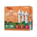 Zero-Calorie Gateway Tea 6-Pack Variety Pack HM0F - Sugar-Free Fruit Flavor Cartridge Refill - Default Title