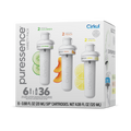 Refreshing Electrolyte Puressence 6-Pack Variety Pack 3T3F - Electrolyte Hydration Enhanced Taste Cartridges - Default Title