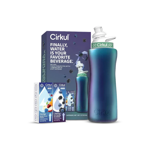 Fun Food Fidget 32oz. Chameleon Stainless Steel Bottle Starter Kit 95KR - Deliciously Soft Cupcake Sensory Glob - Default Title