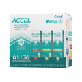 Sugar-Free Accel 6-Pack Variety Pack IZ9I - Zero-Calorie Multi-Flavor Sip Pods for Water Bottle - Default Title