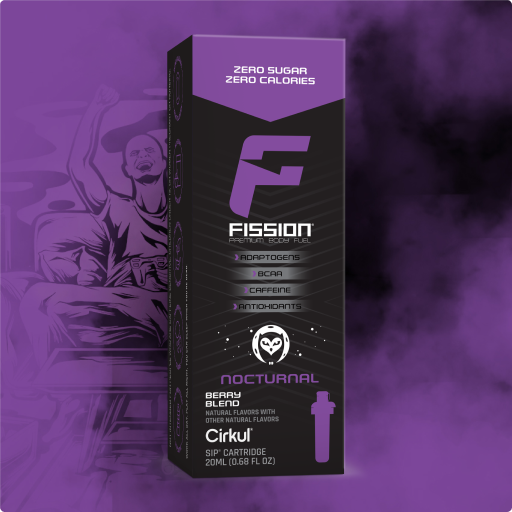 Natural Fruit Flavored Fission Nocturnal VZ4F - Electrolyte Hydration Enhanced Taste Cartridges - Default Title