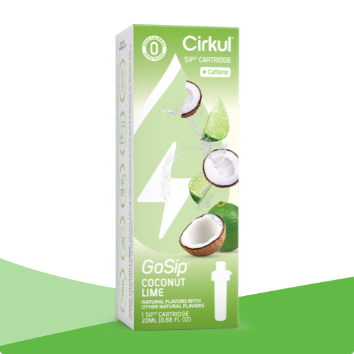 Refreshing Electrolyte GoSip Coconut Lime WWKC - Vitamin-Infused Natural Refreshing Flavor Core - Default Title