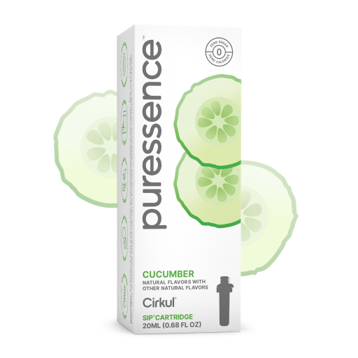 Refreshing Electrolyte Puressence Cucumber (Unsweetened) 5WHH - Sugar-Free Fruit Flavor Cartridge Refill - Default Title