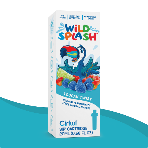Sugar-Free Wild Splash Toucan Twist PF3X - Vitamin-Infused Natural Refreshing Flavor Core Detail